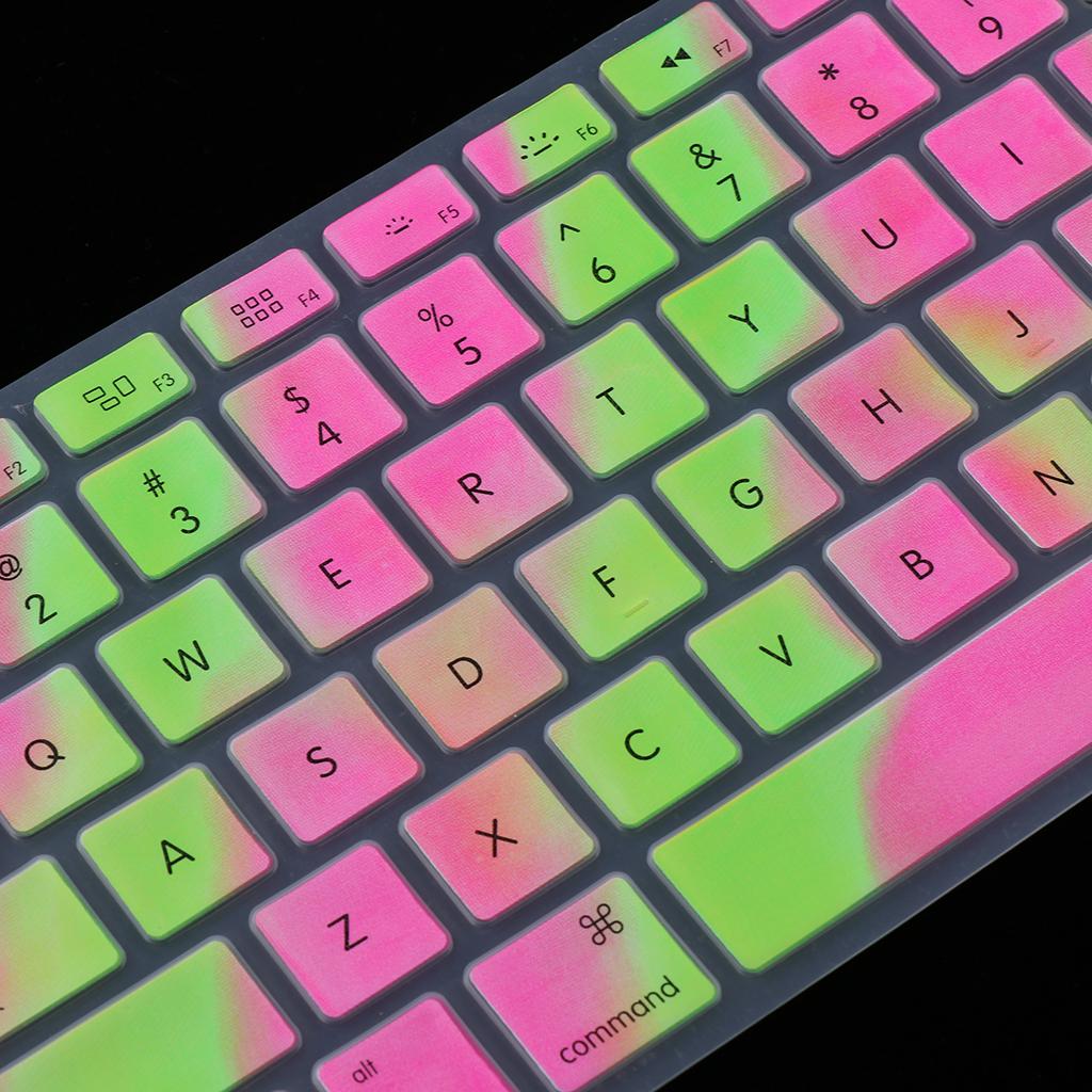 Ultra Thin Silicone Keyboard Cover Skin Protector 13 Inch Air Pro Retina-B23