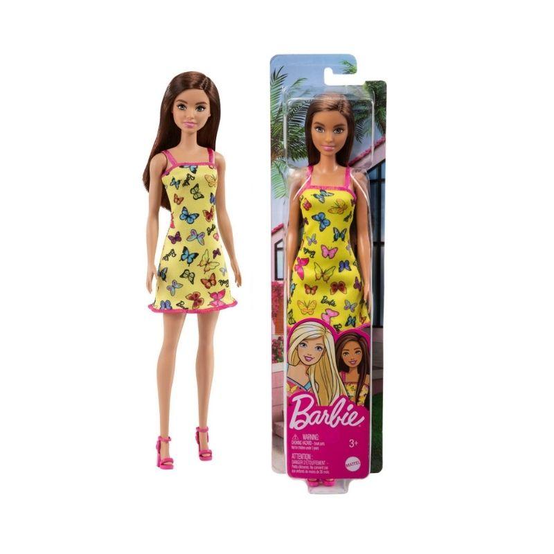 Đồ Chơi BARBIE Búp Bê Thời Trang Năng Động BST Bướm Vàng HBV08/T7439