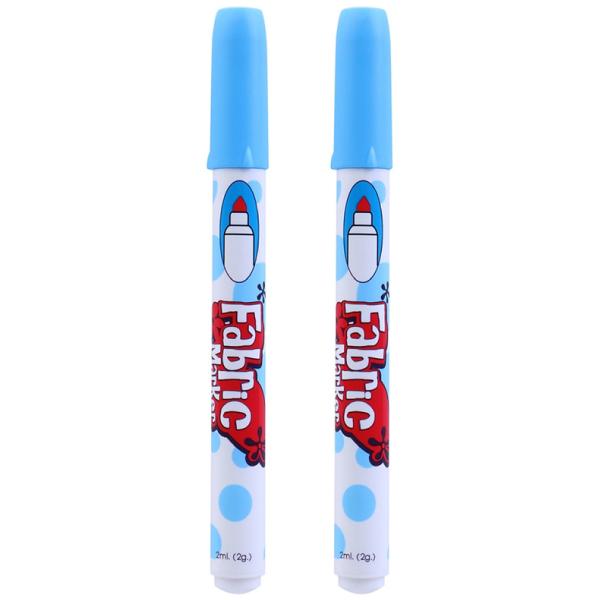 Vỉ 2 Bút Vẽ Trên Vải - Marvy 560-10 - Light Blue