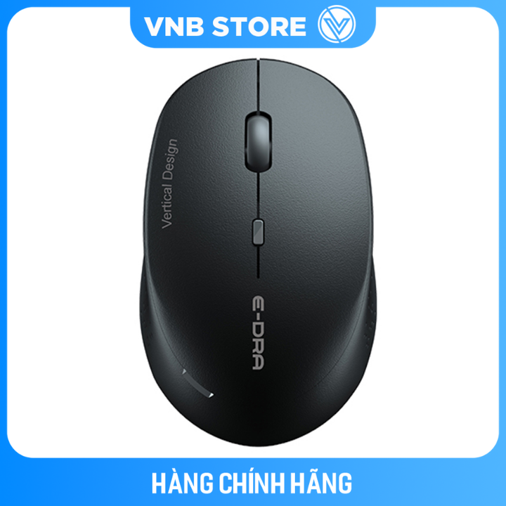 Chuột văn phòng không dây E-DRA EM604W kết nối USB Receiver - Hàng Chính Hãng