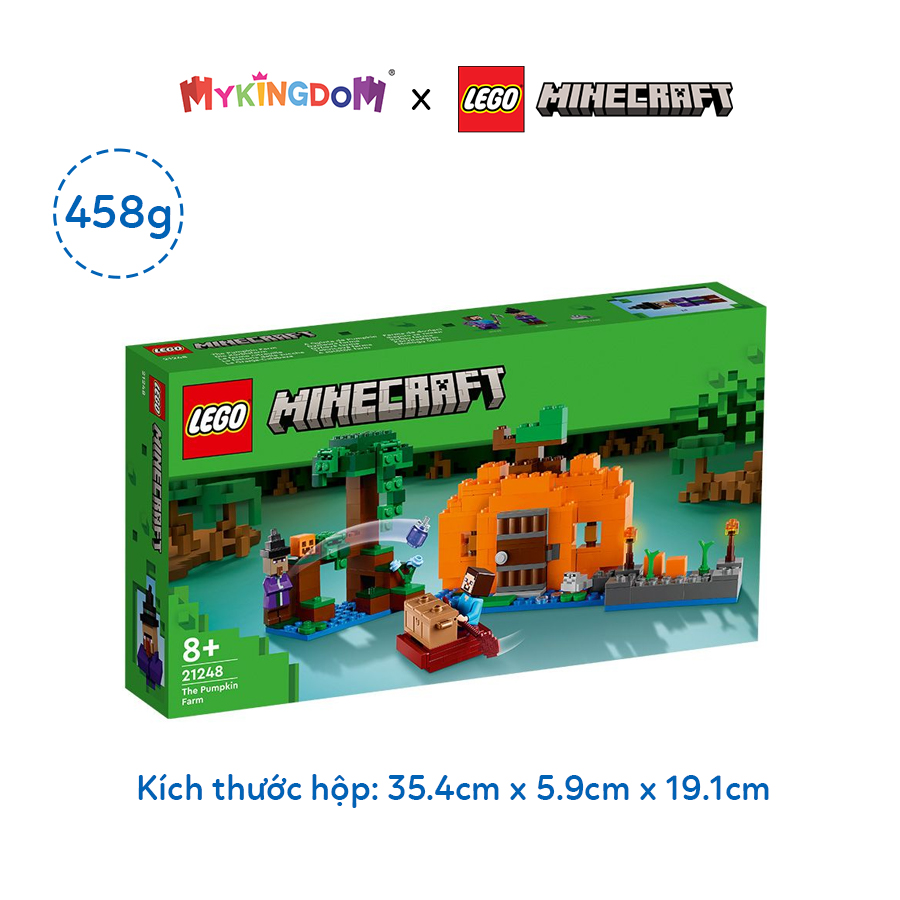 Đồ Chơi Lắp Ráp Nông Trại Bí Ngô LEGO MINECRAFT 21248 (257 chi tiết)