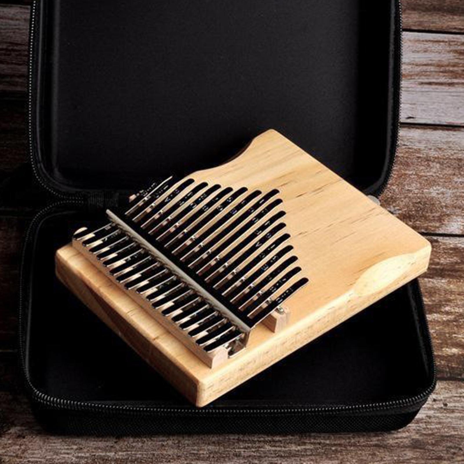 Kalimba Thumb Piano 17 Keys Musical Instruments,Finger Piano Gifts Wood
