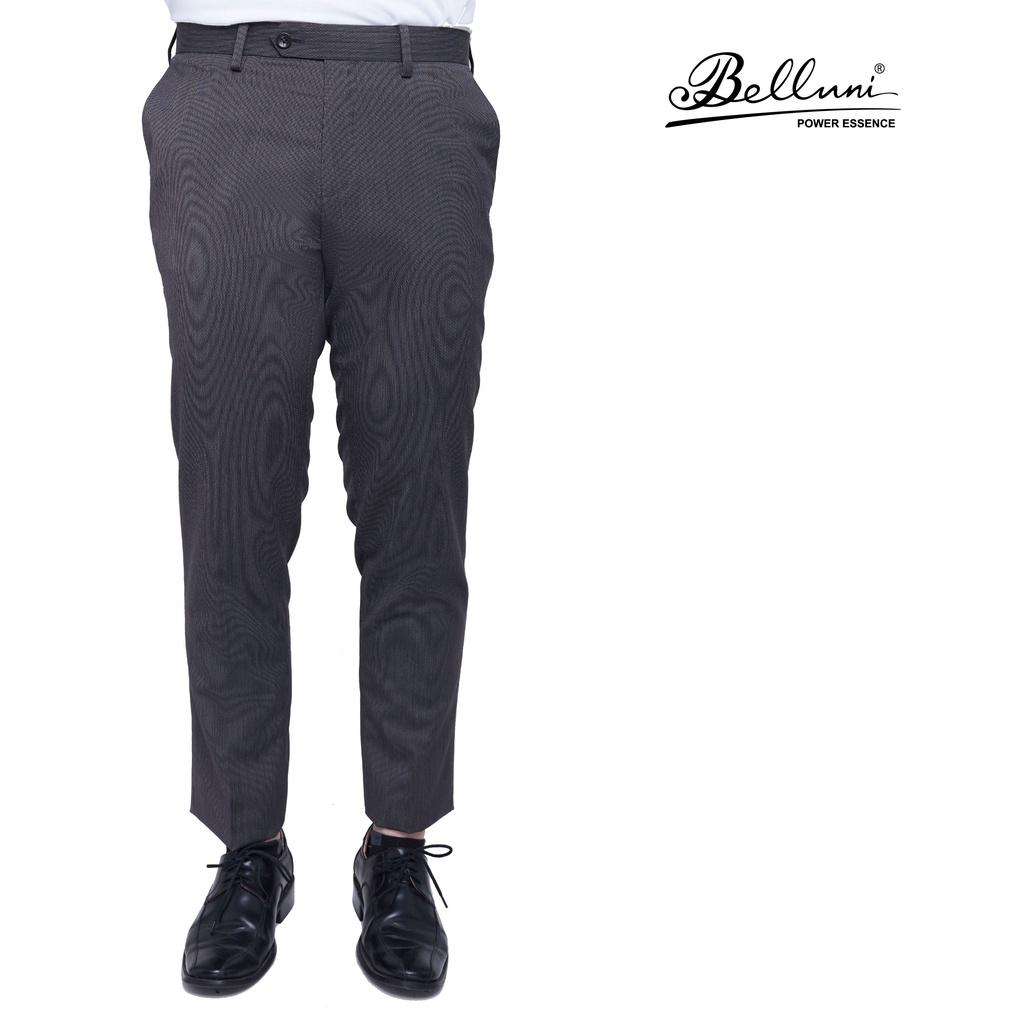 Quần tây nam công sở slimfit hàng hiệu cao cấp BELLUNI - QTS.PRS.BE.003.BL1