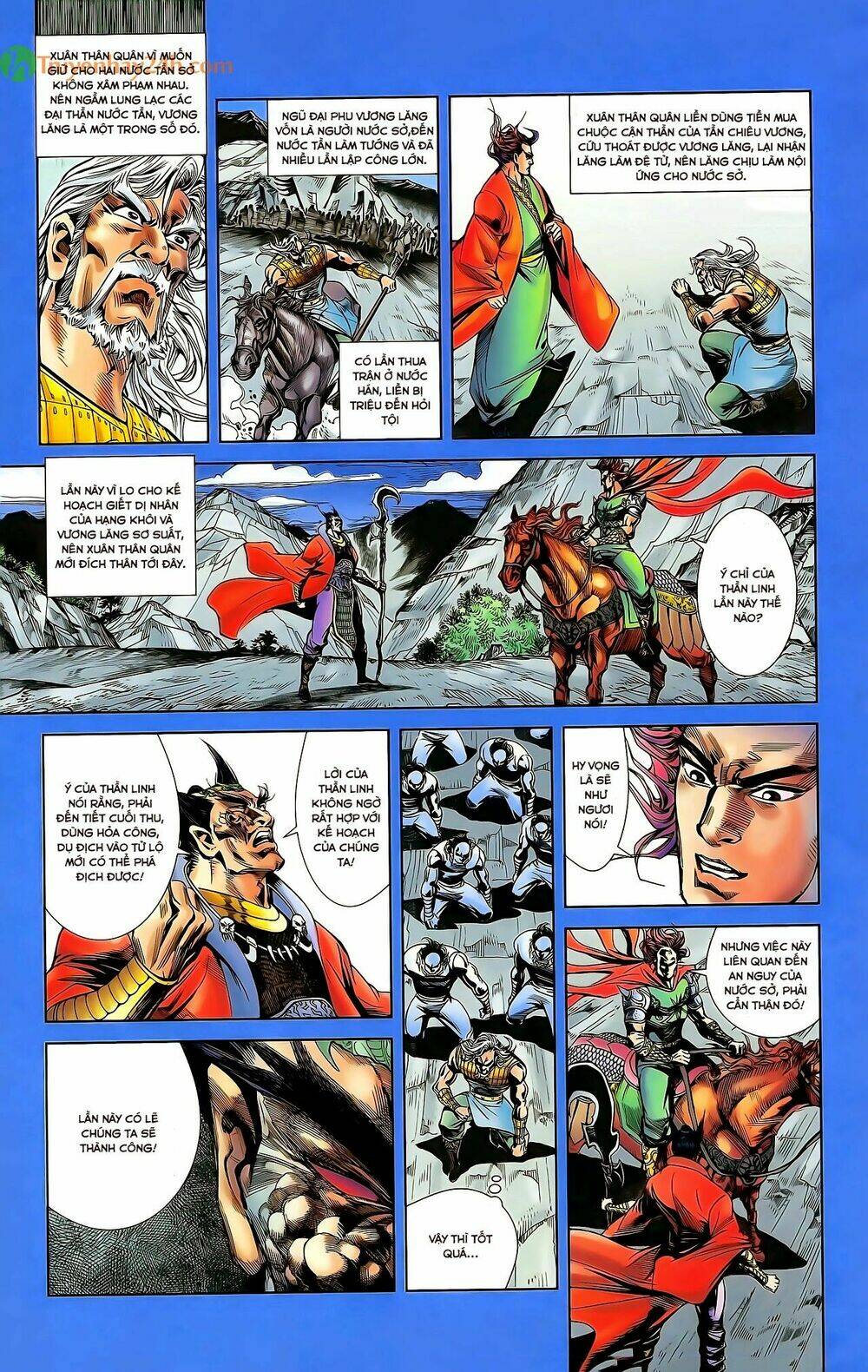 thiên tử truyền kỳ 2 - tần vương doanh chính chapter 36 16