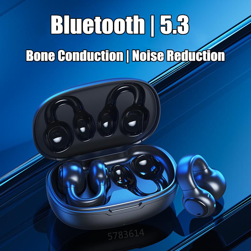 Tai nghe giảm tiếng ồn không dây TWS Tai nghe nhạc âm thanh nổi 9D HIFI Tai nghe dẫn truyền xương Tai nghe chống nước cho iOS Android 2023 MỚI Màu sắc: Trắng VIP