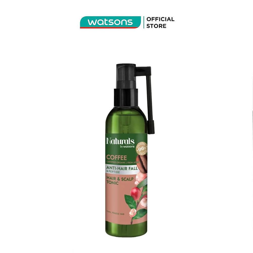 Xịt Dưỡng Tóc Naturals By Watsons Anti Hair-fall Chống Gãy Rụng Chiết Xuất Coffee 120ml