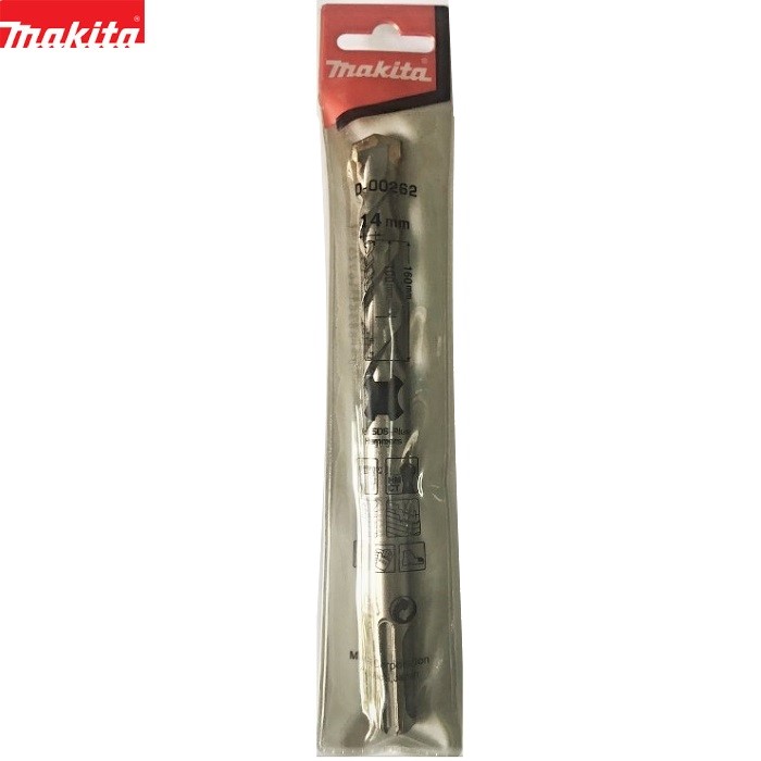 Mũi khoan Makita SDS Plus 14x160mm D-00262 - Hàng Chính Hãng