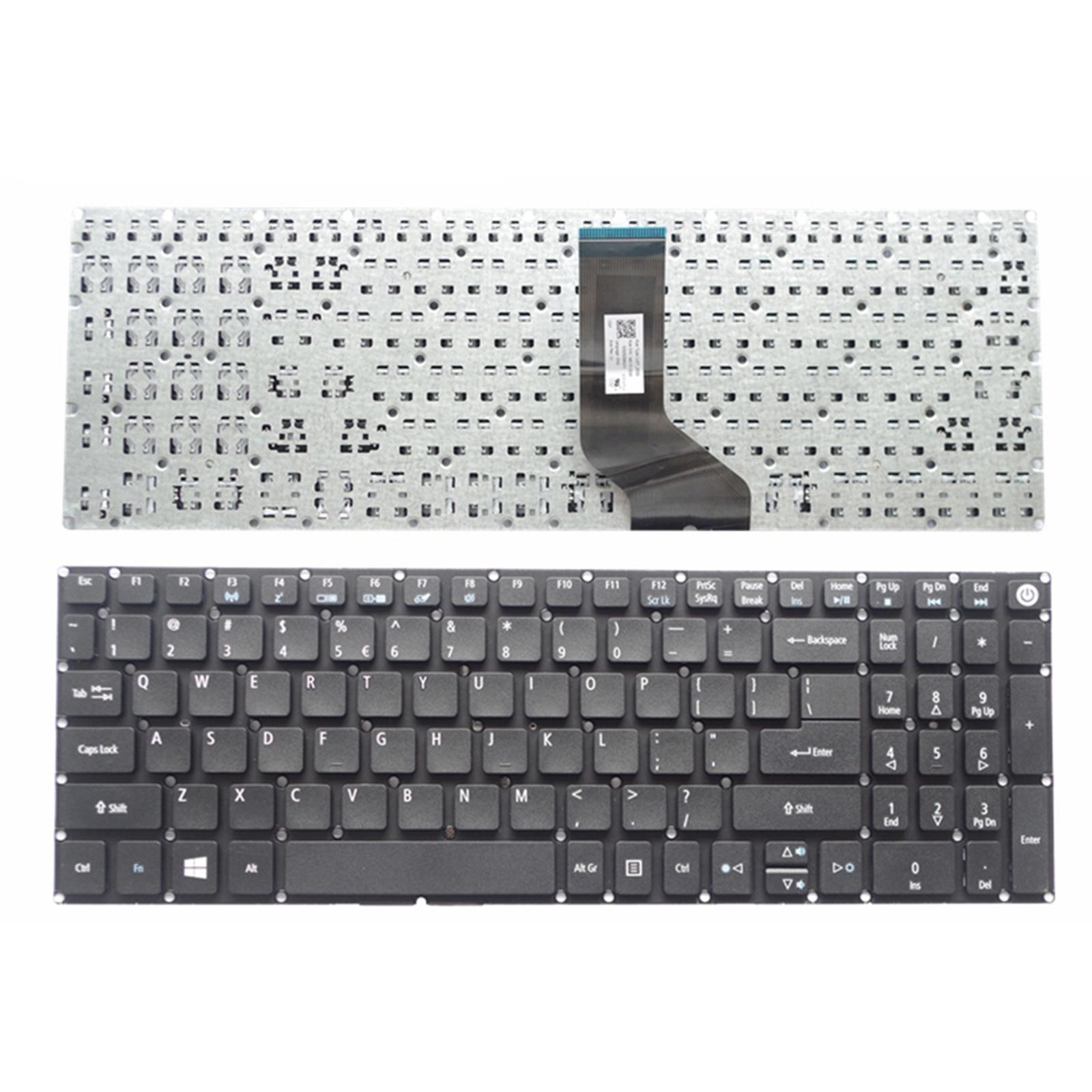 Keyboard US English PC Computer Repair Parts Black for E5 573 752G