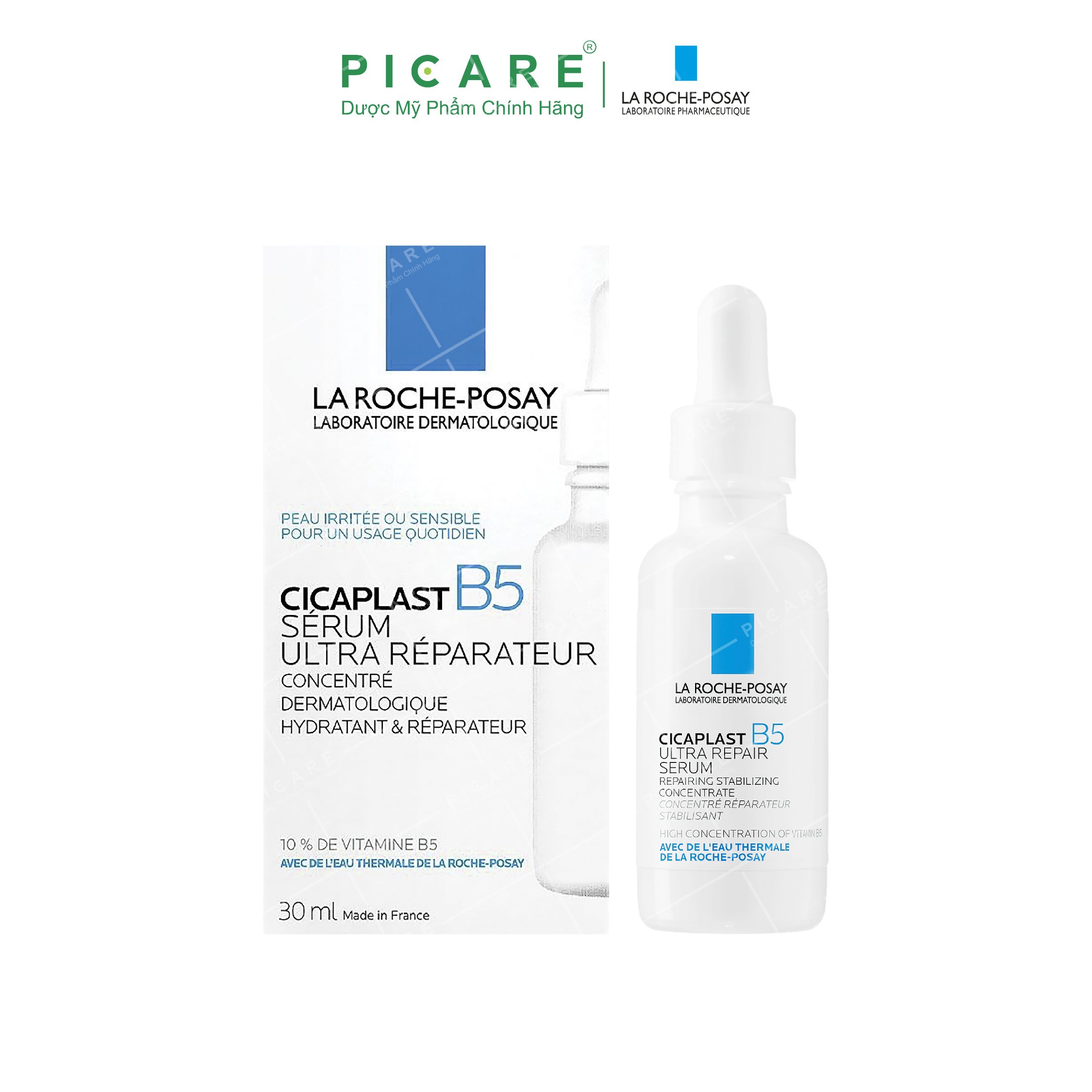 Dưỡng Chất Giúp Phục Hồi, Cấp Ẩm Và Hỗ Trợ Tái Tạo Hàng Rào Bảo Vệ Da Cicaplast B5 Ultra Repair serum 30ml