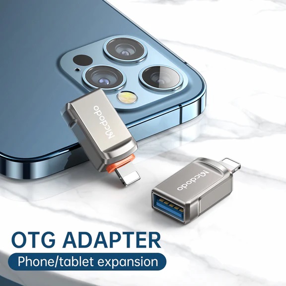 Đầu Chuyển OTG Mcdodo OTG USB-A 3.0 to iP Adapter (Hàng chính hãng)