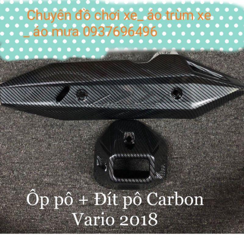 COMBO CARBON: ĐÍT PÔ+ CHỤP PÔ VARIO 2018-2020