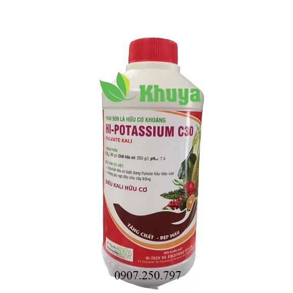 Phân bón hữu cơ cao cấp Hi-Potassium C30 chai 500ml