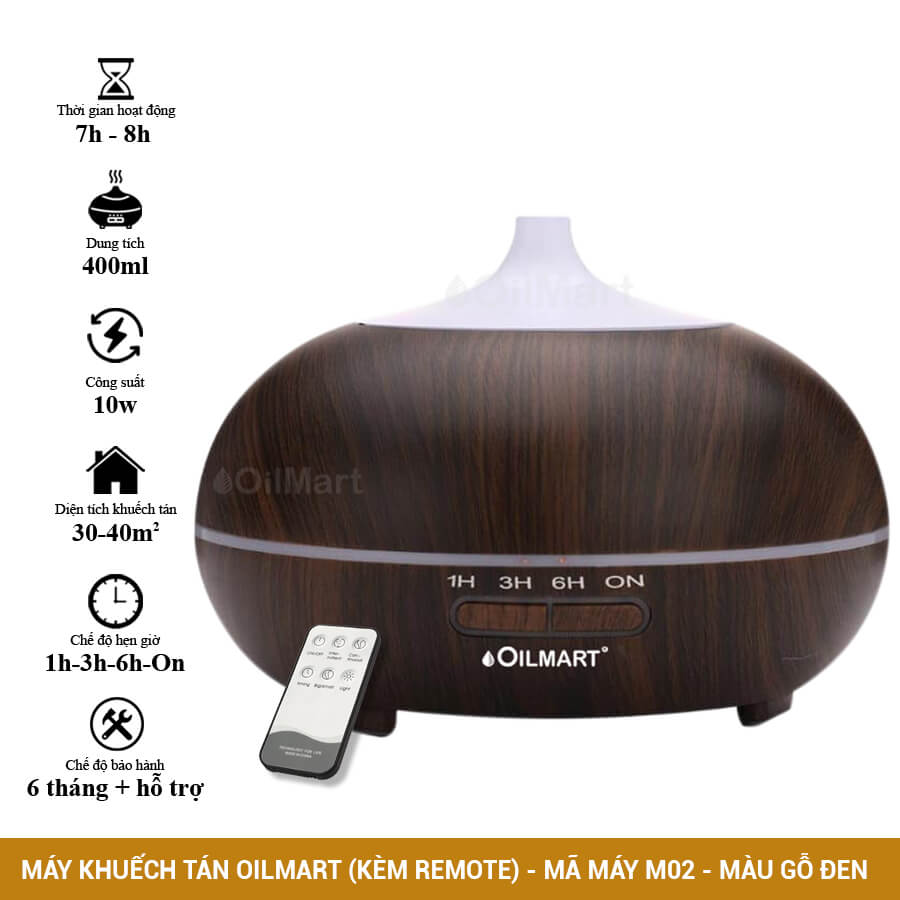 Máy Khuếch Tán Tinh Dầu Quả Bí - 9W 400ml
