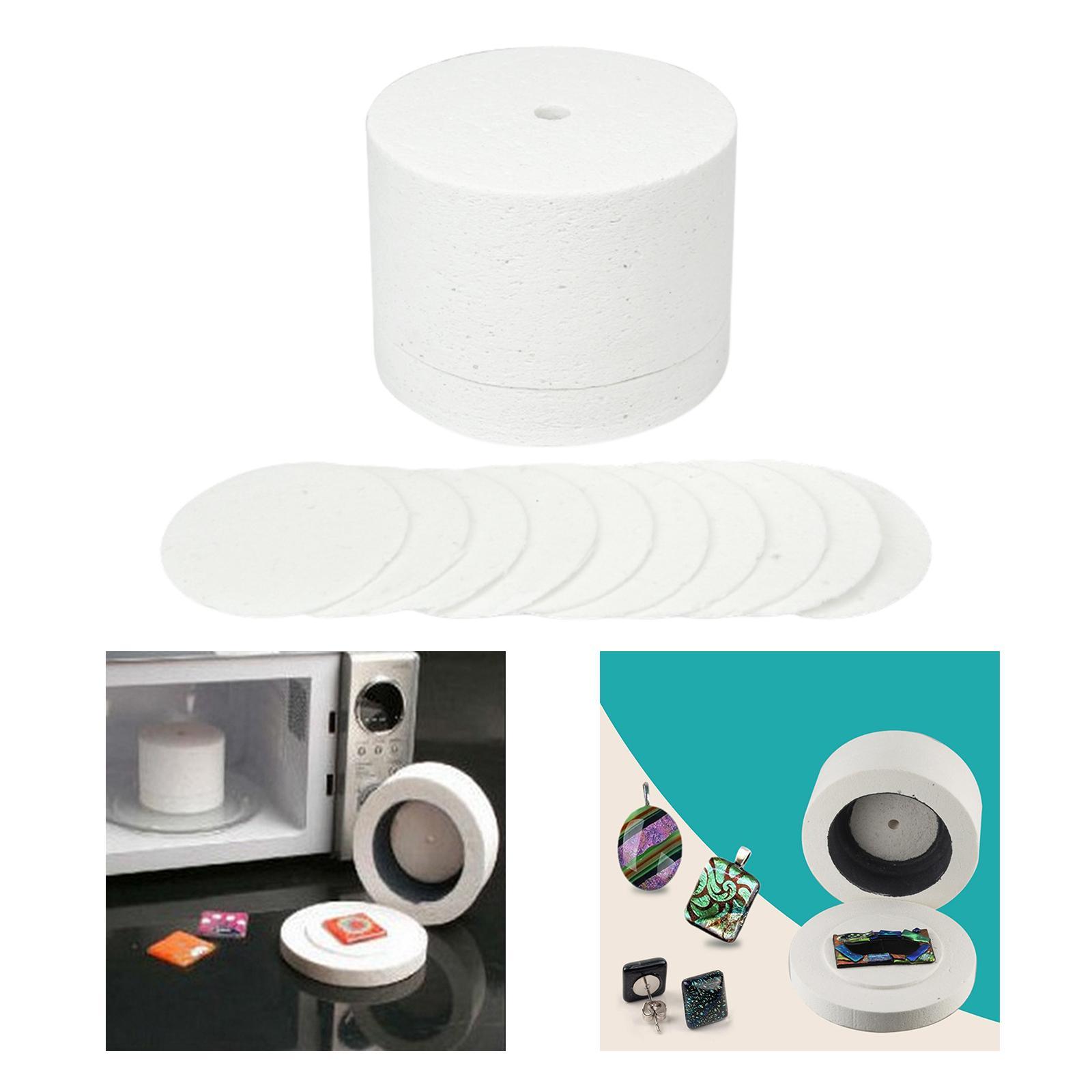 MICROWAVE KILN DIY MELTING STAINED FUSING JEWELRY CRAFT TOOLS