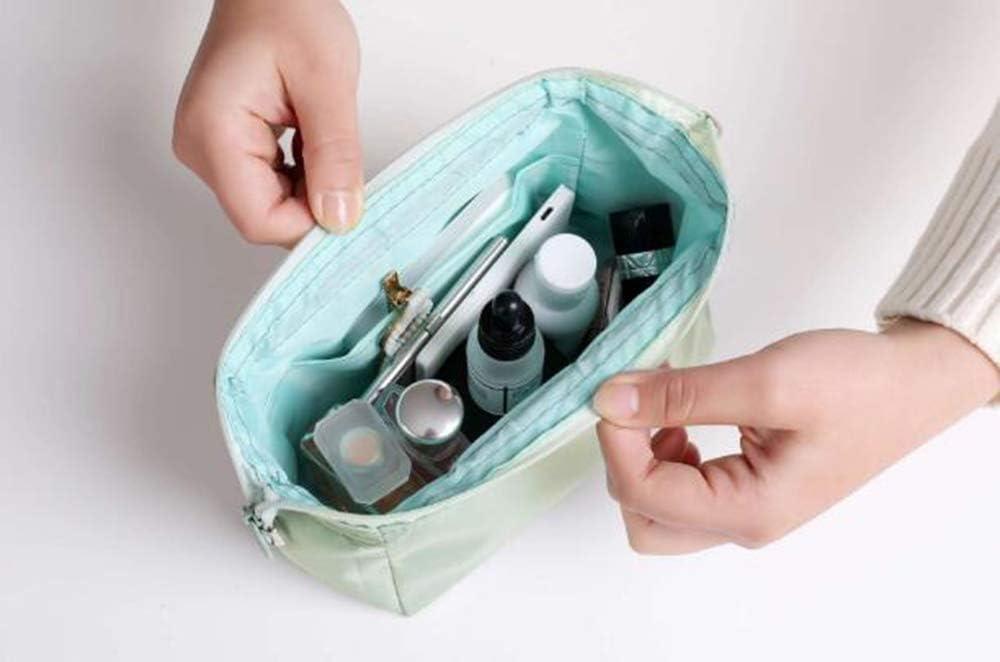 Túi vệ sinh có thể gập nhỏ nhỏ gọn, túi trang điểm, túi mỹ phẩm Nhật Bản (màu xanh lá cây)