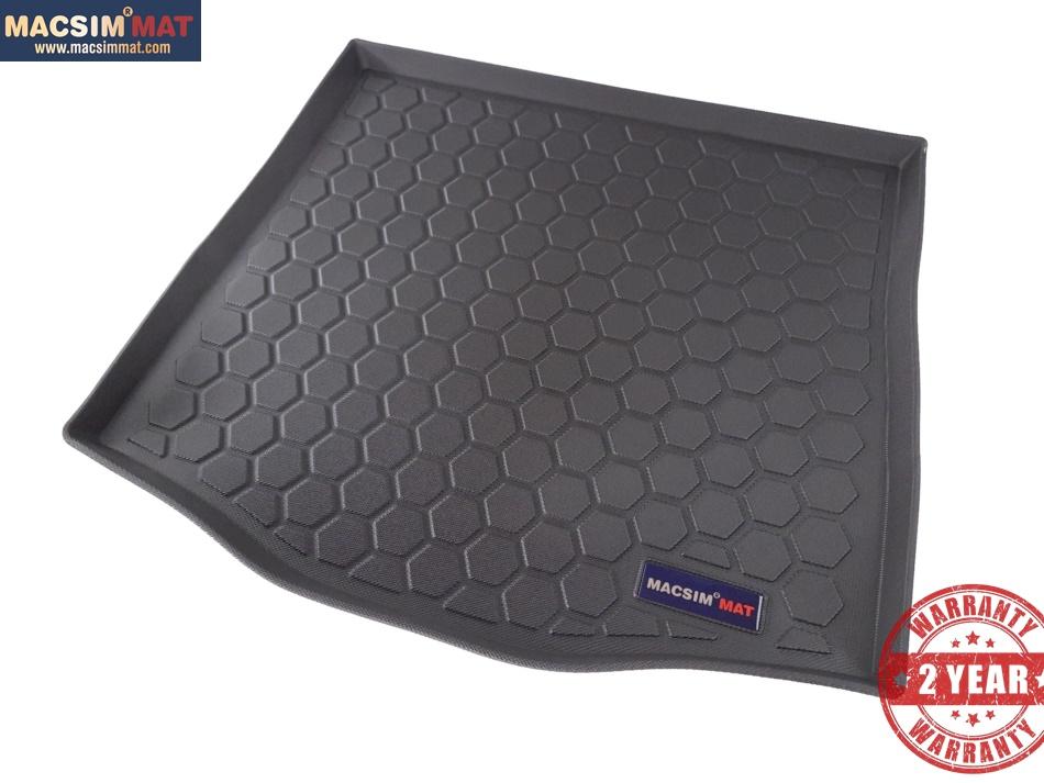 Thảm lót cốp Ford Focus 2012-2015 nhãn hiệu Macsim chất liệu TPV cao cấp màu đen