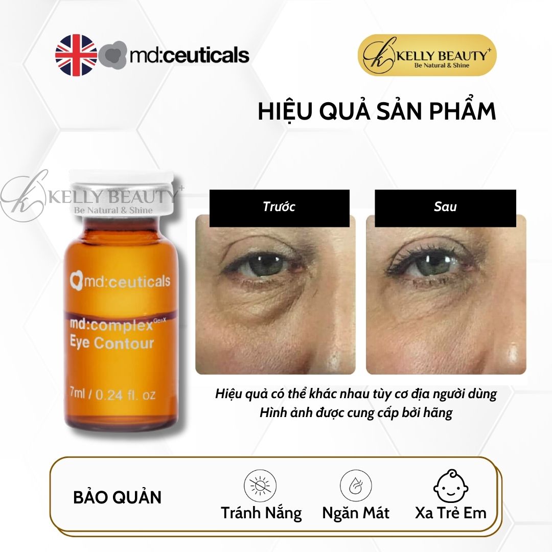 Meso Xóa Quầng Thâm và Túi Mỡ Mắt MD:COMPLEX Eye Contour CX - md:ceuticals Mesotherapy | Kelly Beauty