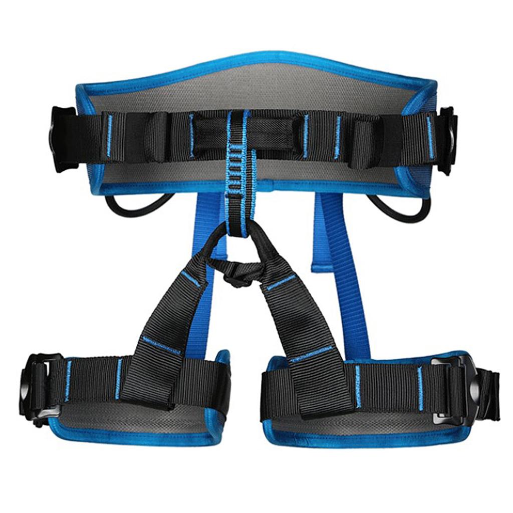 Outdoor Safety Harness Seat Sitting Bust Waist Belt Equipment for Tree Surgeon Arborist Rock Climbing - 4 Colors