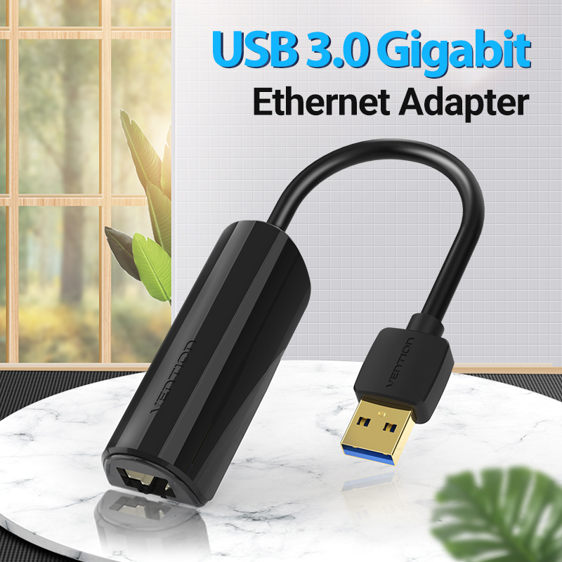 Cáp chuyển đổi USB 3.0 to RJ45 Gigabit Vention Hàng chính hãng - CEHBB