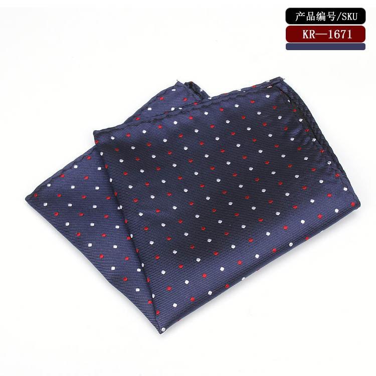 Khăn cài áo vest cho nam _ Pocket square hoạt tiết độc lạ