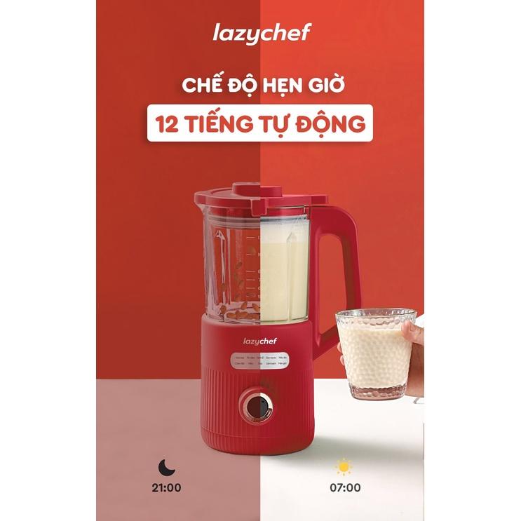 Máy Xay Nấu Đa Năng 9 Chức Năng Lazychef dung tích 1200ml - Hàng chính hãng