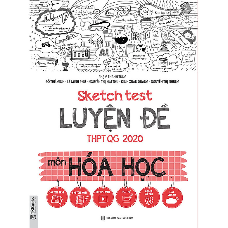 Sketch Test Luyện đề THPTQG 2020 + Lý + Hóa  + Môn Toán kt