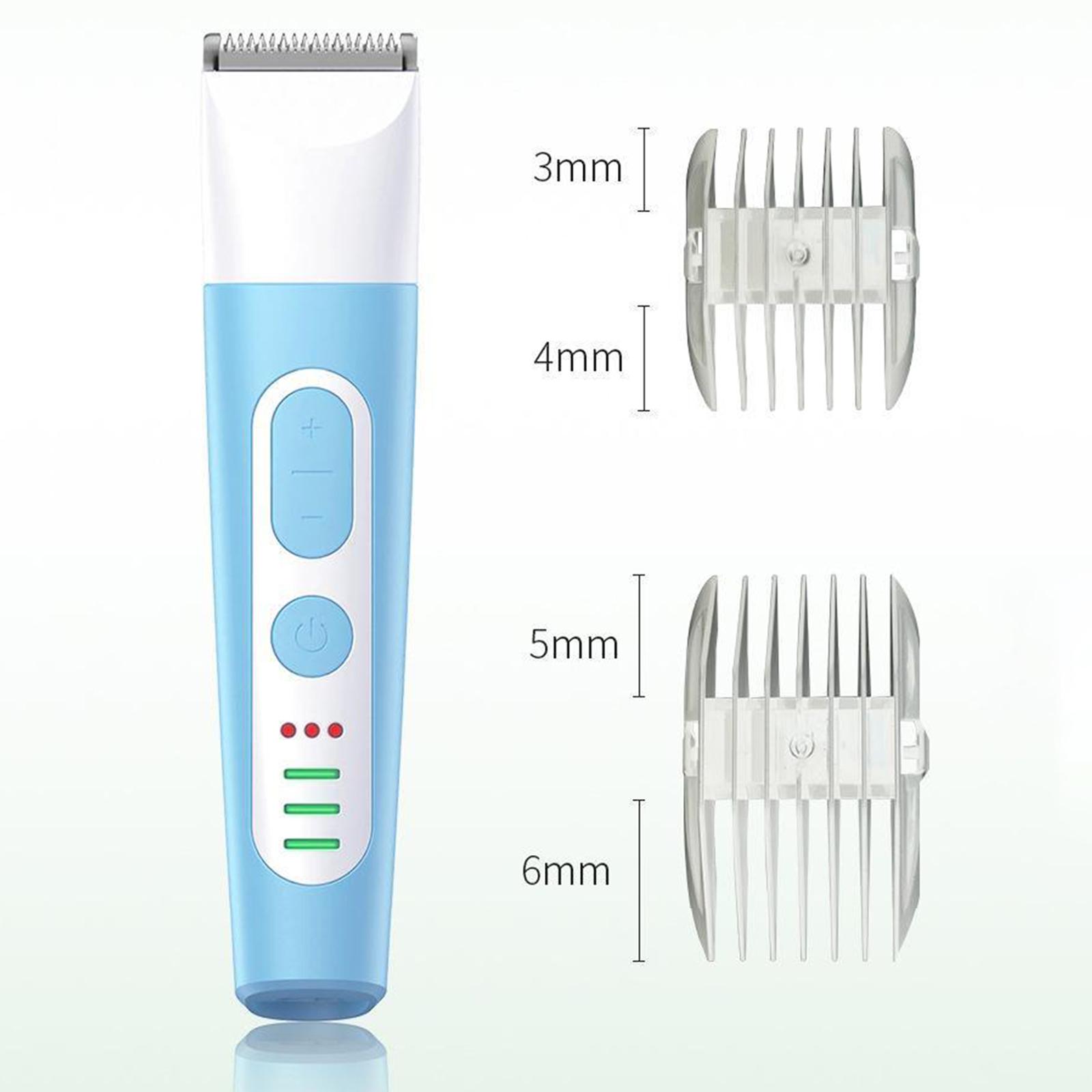 4 in 1 Cat Dog Electric Nail Grinder Trimmer Hair Clipper Kit, 2 Speed 3 Grinding Ports Painless