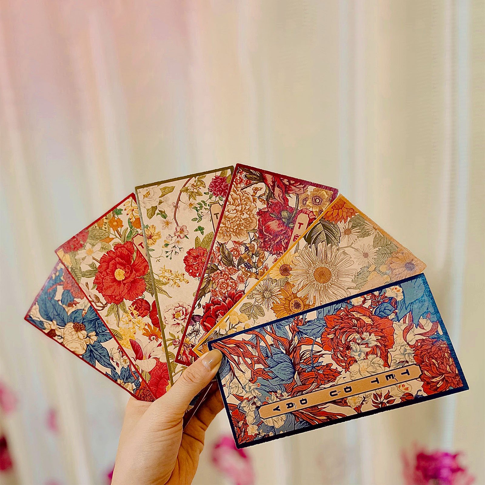 Bao lì xì đẹp 2024 set 10 cái