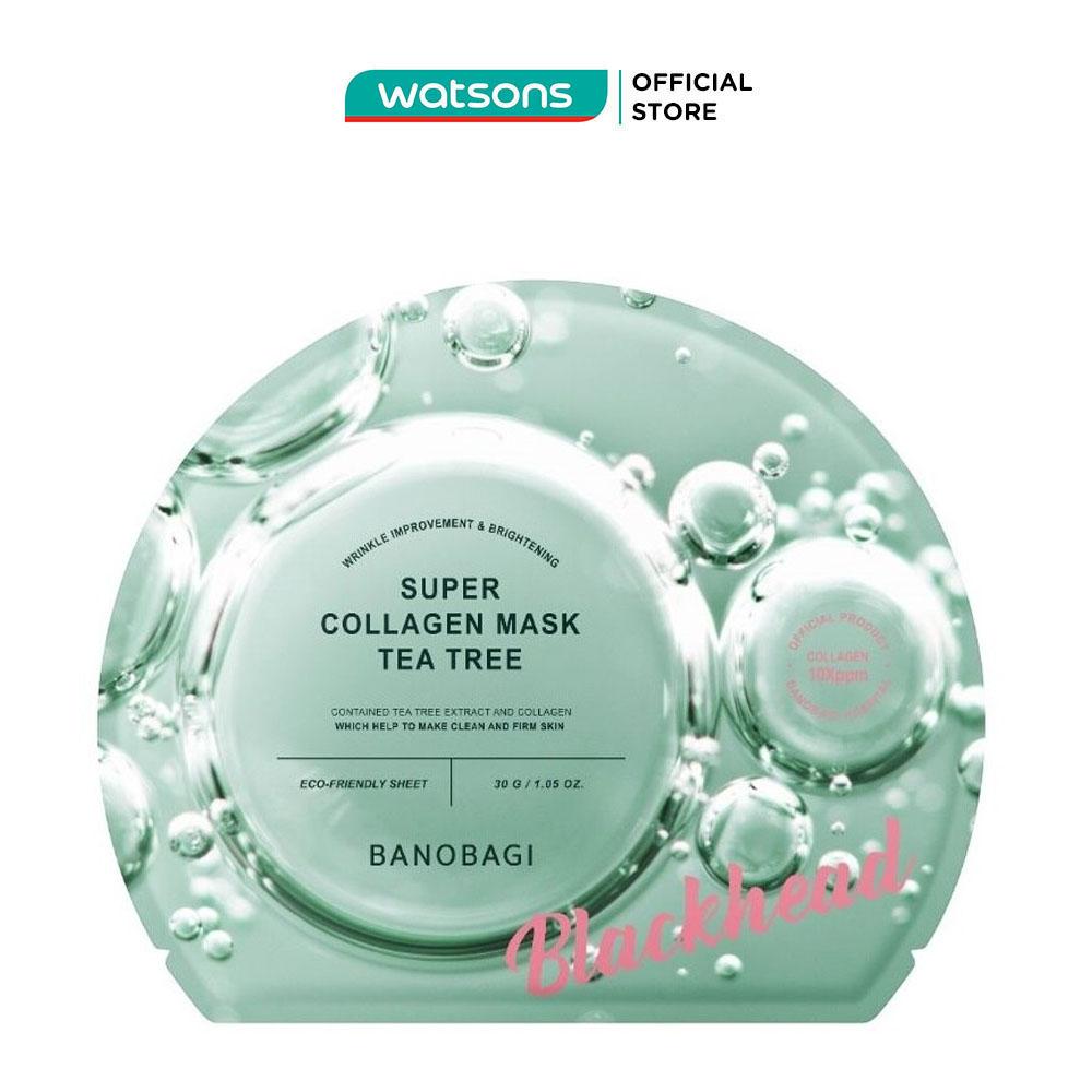 Mặt Nạ Banobagi Super Collagen Mask Tea Tree 30g