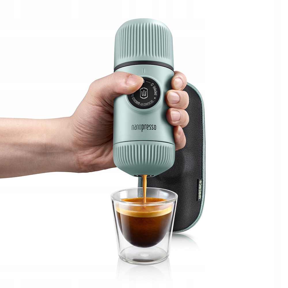 WACACO – COMBO DỤNG CỤ ÉP ESPRESSO BẰNG TAY NANOPRESSO ARCTIC BLUE – WINTER BREAK