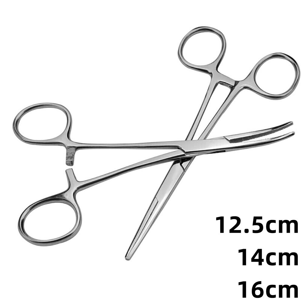 1pc Thép không gỉ Hemostatic Căng mục Phẫu thuật Công cụ kẹp Hemostat Khóa Kẹp kẹp For