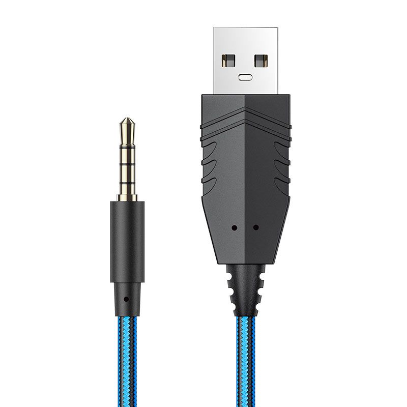 ai nghe chụp đầu GAMING HOCO W102 - jack 3.5 Có Micro, Dây Chống Đứt, Dùng Được Cho Máy Tính Và Điện Thoại Đẹp Hay Bền-Hàng Chính Hãng