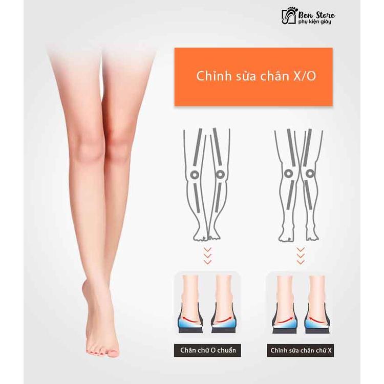 Silicone đế giày điều chỉnh chân X/O chân vòng kiềng #lot 80