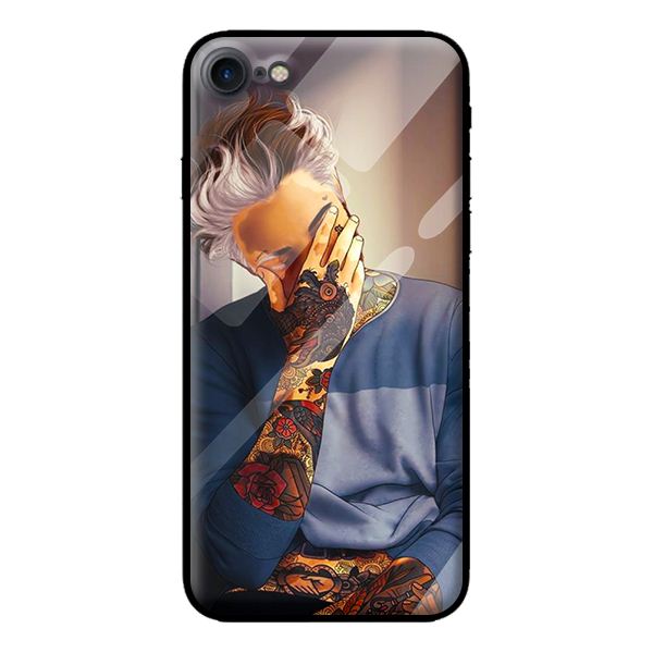 Ốp kính cho iPhone 8 mẫu THỜI TRANG BOY 3 - Hàng chính hãng