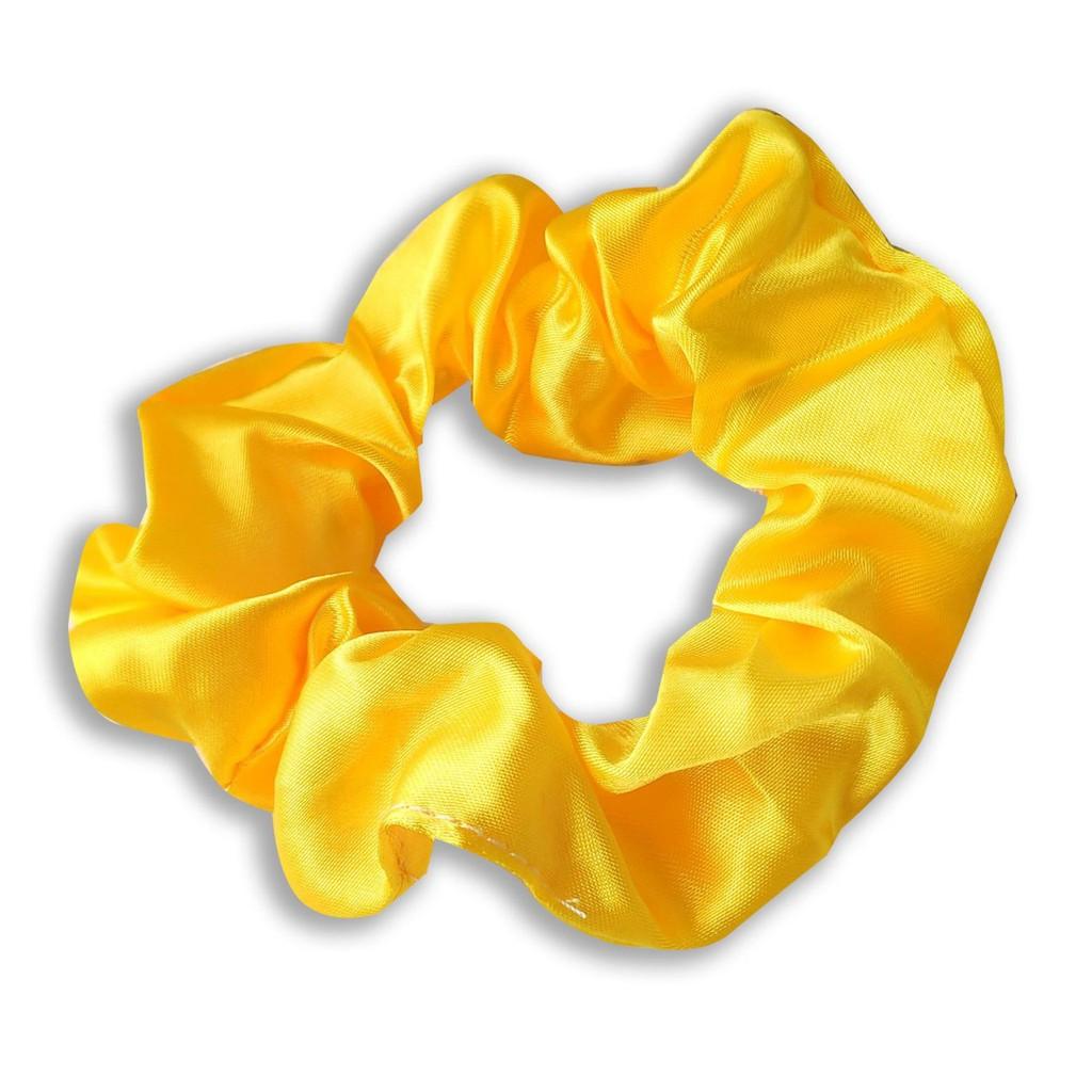 Cột tóc vải scrunchies trơn