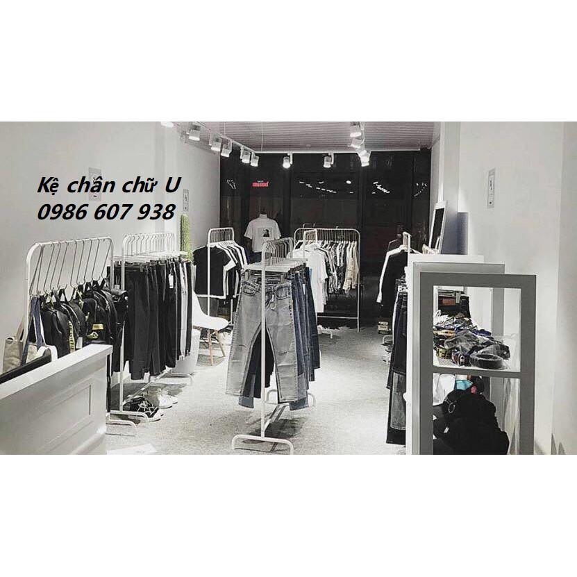 Kệ treo quần áo shop, Kệ đơn treo quần áo