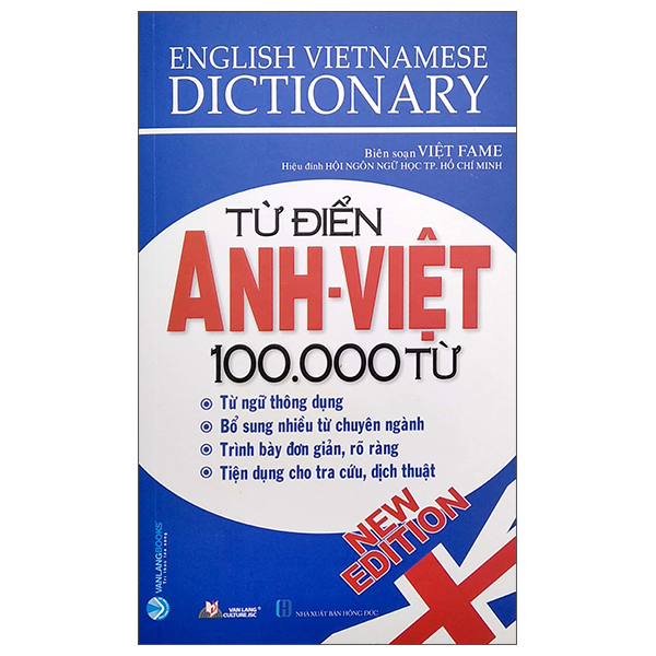 Từ Điển Anh - Việt 100.000 Từ - Vanlangbooks