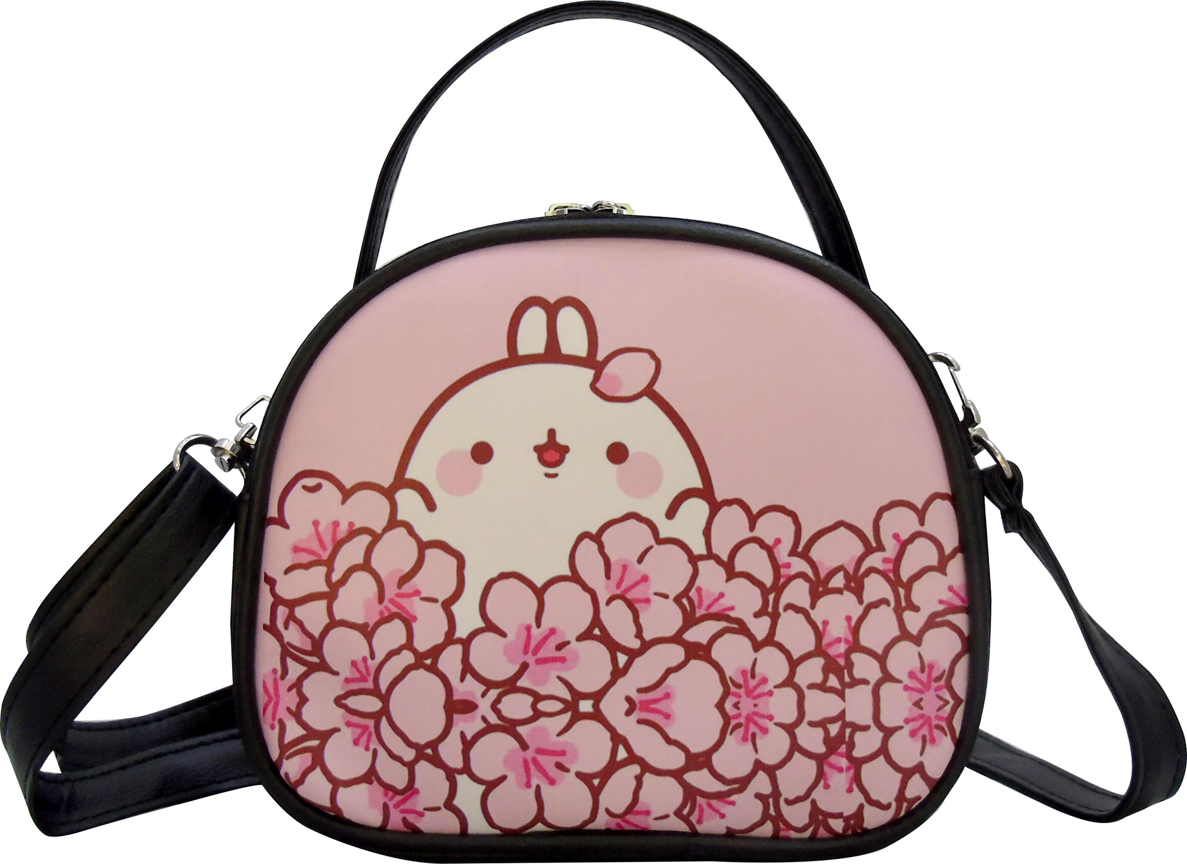 Túi đeo chéo mini nữ thời trang dễ thương cho các bạn nữ hình cute màu hồng