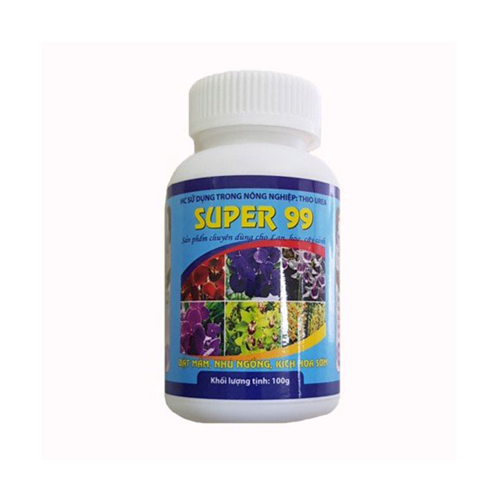 PHÂN BÓN PHÓNG ĐỌT, SINH TRƯỞNG ĐỘT BIẾN SUPER 99 - LỌ 100 GRAM