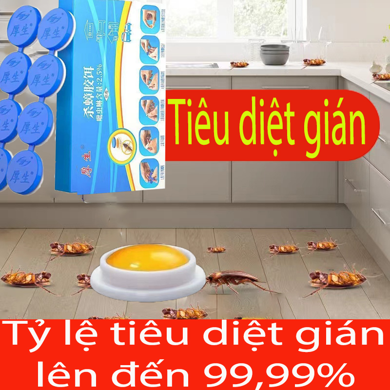 VIÊN DIỆT GIÁNSINH HỌC SINH HỌC VỈ 8 VIÊN Hiệu Quả, An Toàn Sử Dụng Dễ Dàng