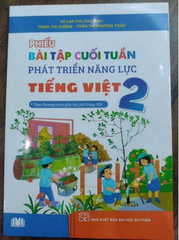Sách - Phiếu bài tập cuối tuần phát triển năng lực Tiếng Việt 2 - cánh diều - Theo chương trình phổ thông 2018