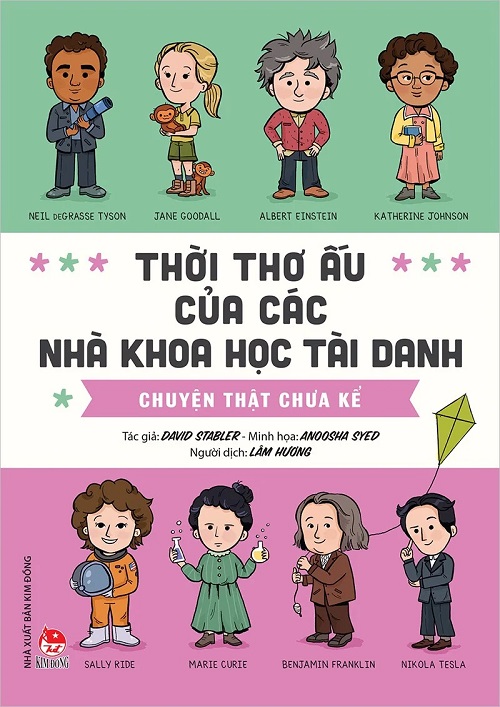 Sách - Thời thơ ấu của các nhà khoa học tài danh