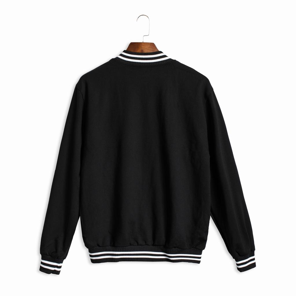 Áo Khoác Bomber 2 Lớp Đẹp Lados 2044 - Thiết kế đơn giản, dễ mặc, form chuẩn cực chất