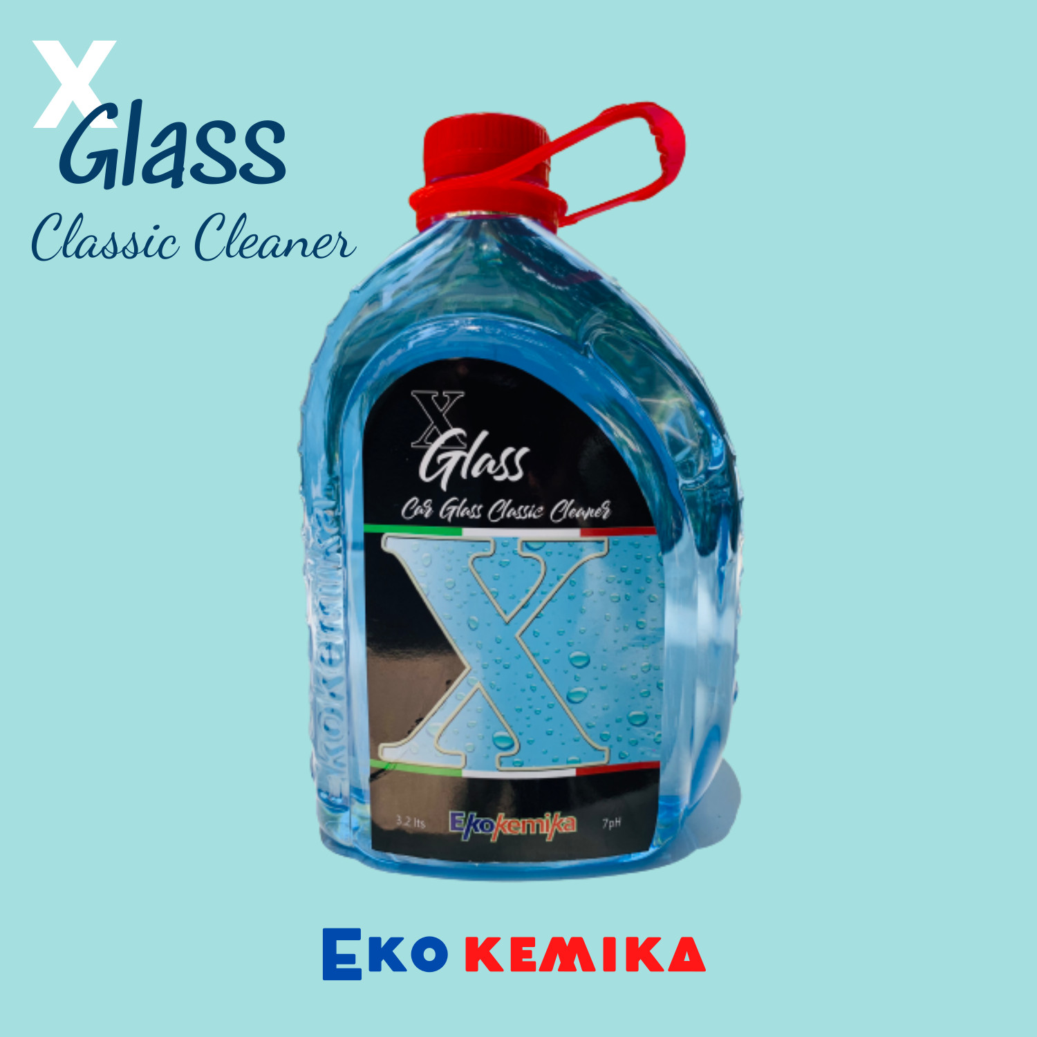 Nước Rửa Kính Ô Tô  Xglass Classic Thương Hiệu Ekokemika - Hàng Chính Hãng