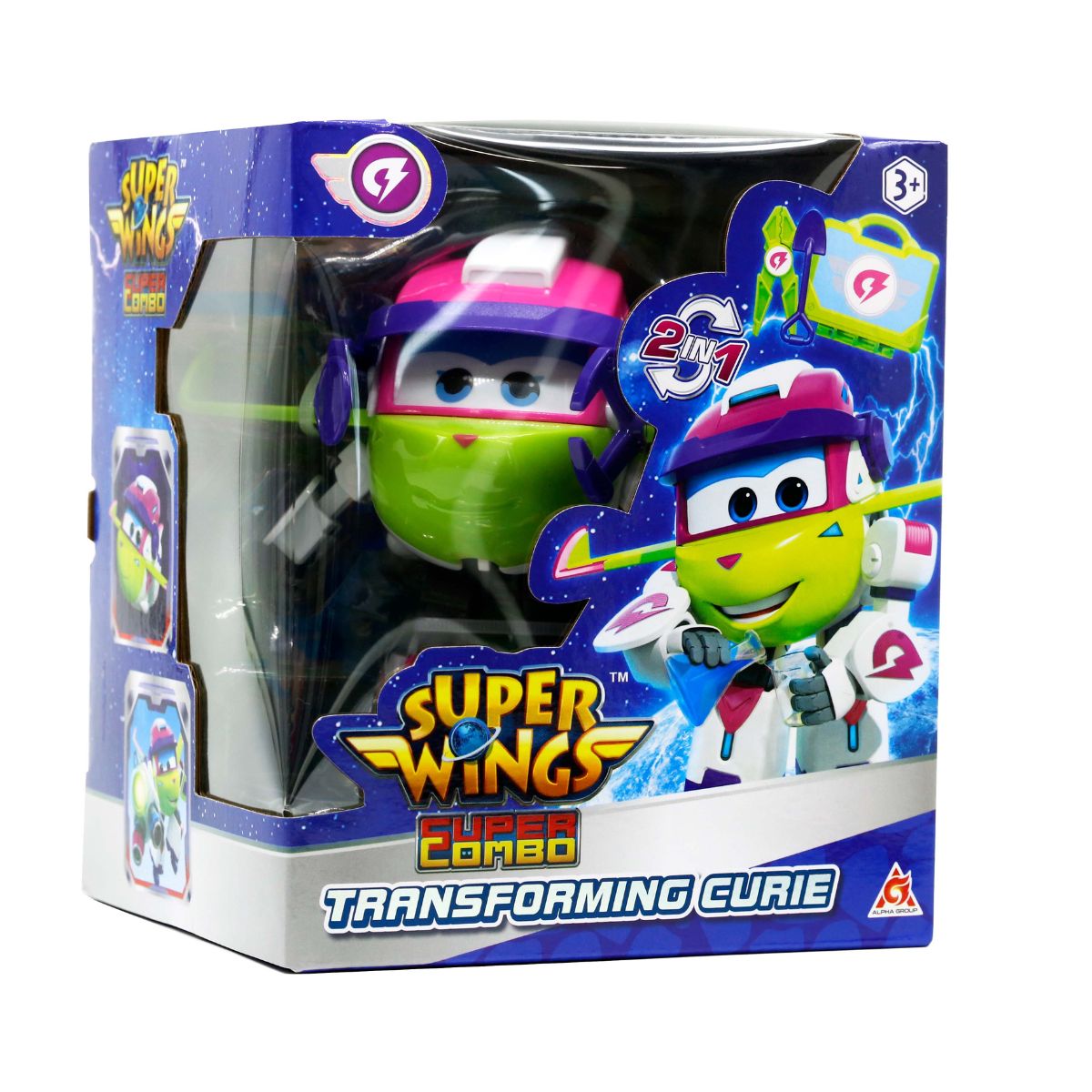Đồ Chơi Robot Biến Hình Cỡ Lớn Curie Khoa Học SUPERWINGS YW790244