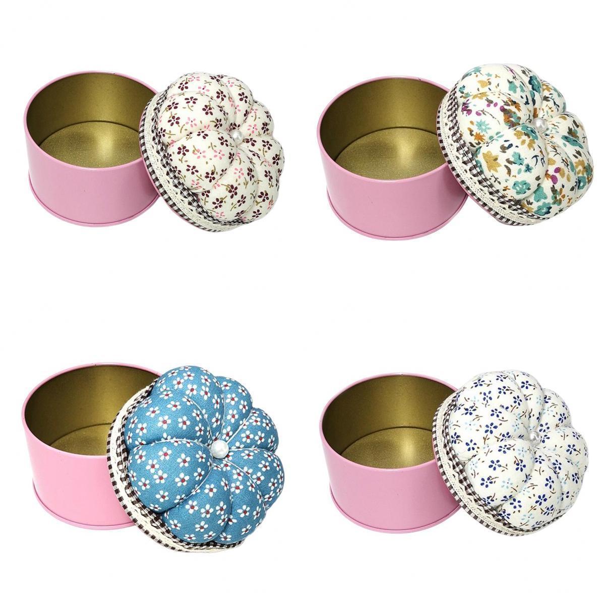 4pcs Pin Cushion Pillow Storage Organizer Sewing Pin Cushion