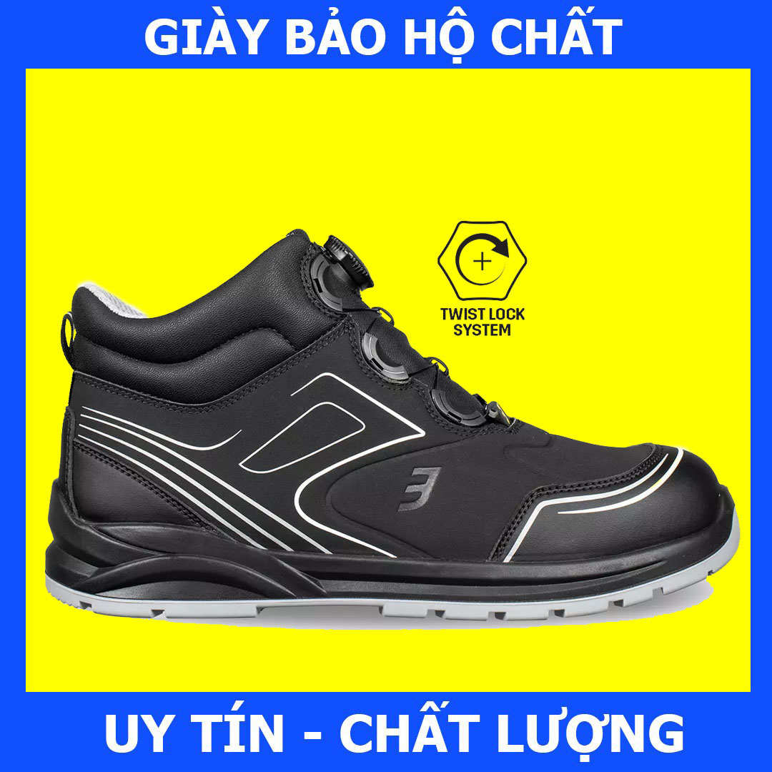 [Hàng Chính Hãng] Giày Bảo Hộ Safety Jogger Cador S3 MID TLS Da Chất Lượng Cao, Chống Va Đập Mạnh, Chống Đâm Xuyên