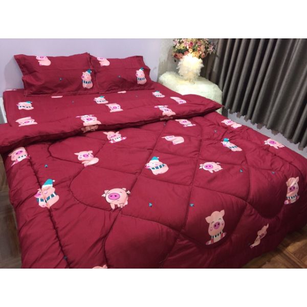 Set chăn phao polycotton MÃ 11