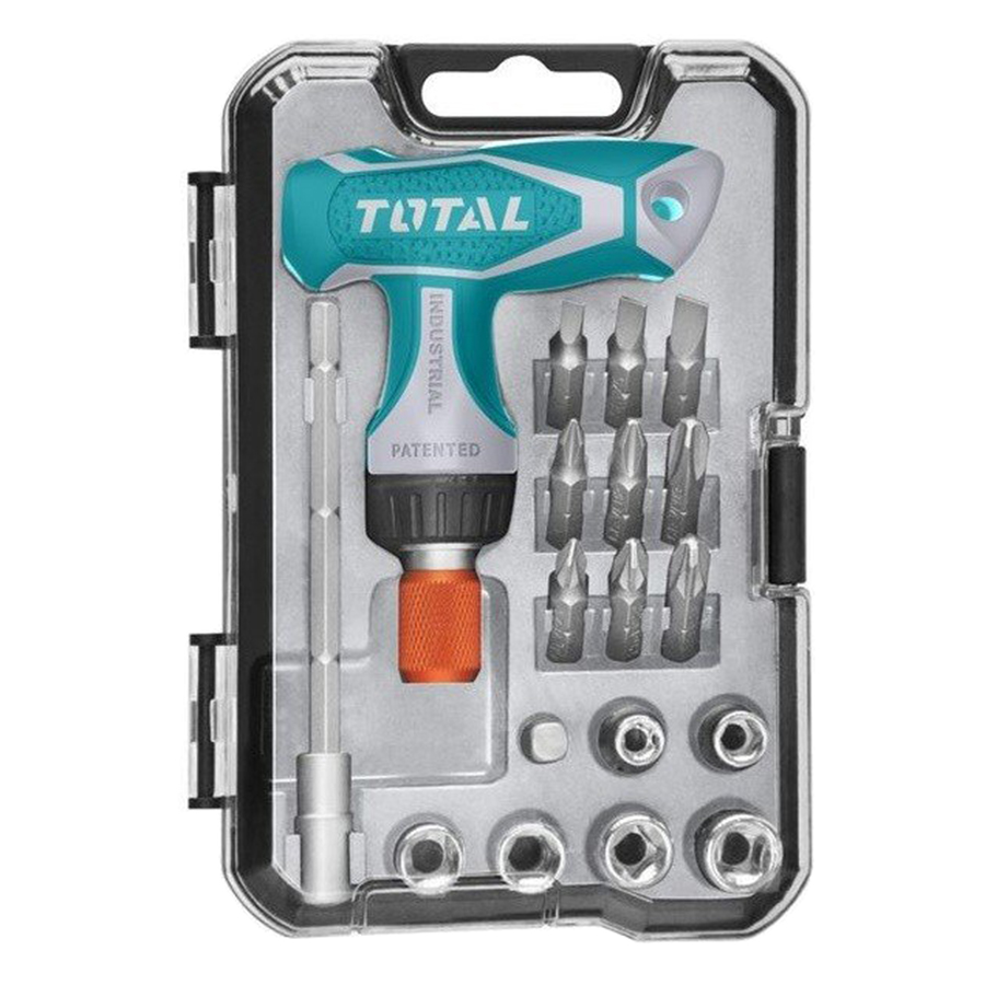 Bộ Mũi Vít 18 Chi Tiết Total TACSD30186