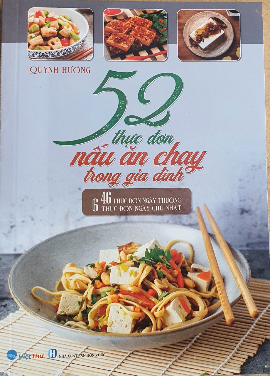 Sách 52 Thực Đơn Nấu Ăn Chay Trong Gia Đình